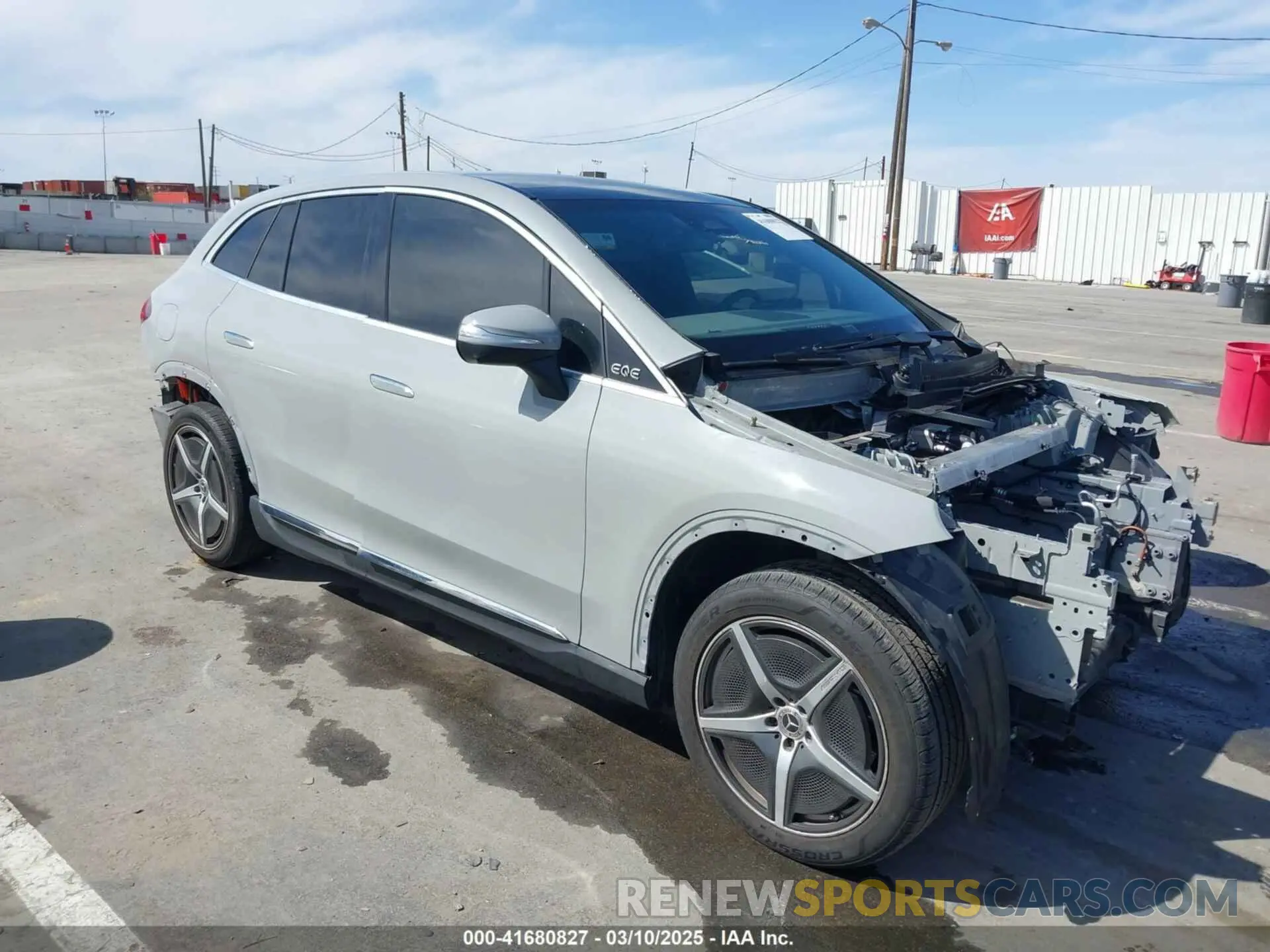 1 Photograph of a damaged car 4JGGM2BB4PA014626 MERCEDES-BENZ EQE 350+ SUV 2023