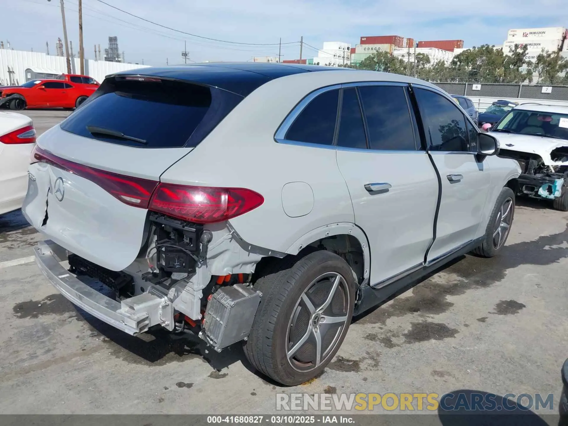 4 Photograph of a damaged car 4JGGM2BB4PA014626 MERCEDES-BENZ EQE 350+ SUV 2023