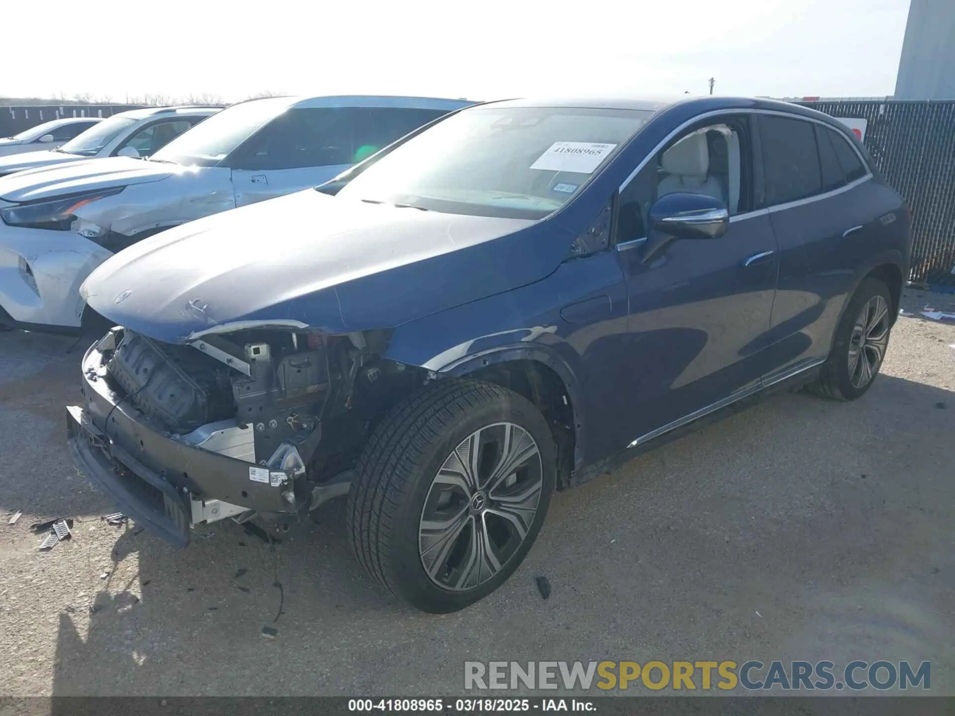 2 Photograph of a damaged car 4JGGM2BB5PA011153 MERCEDES-BENZ EQE 350+ SUV 2023