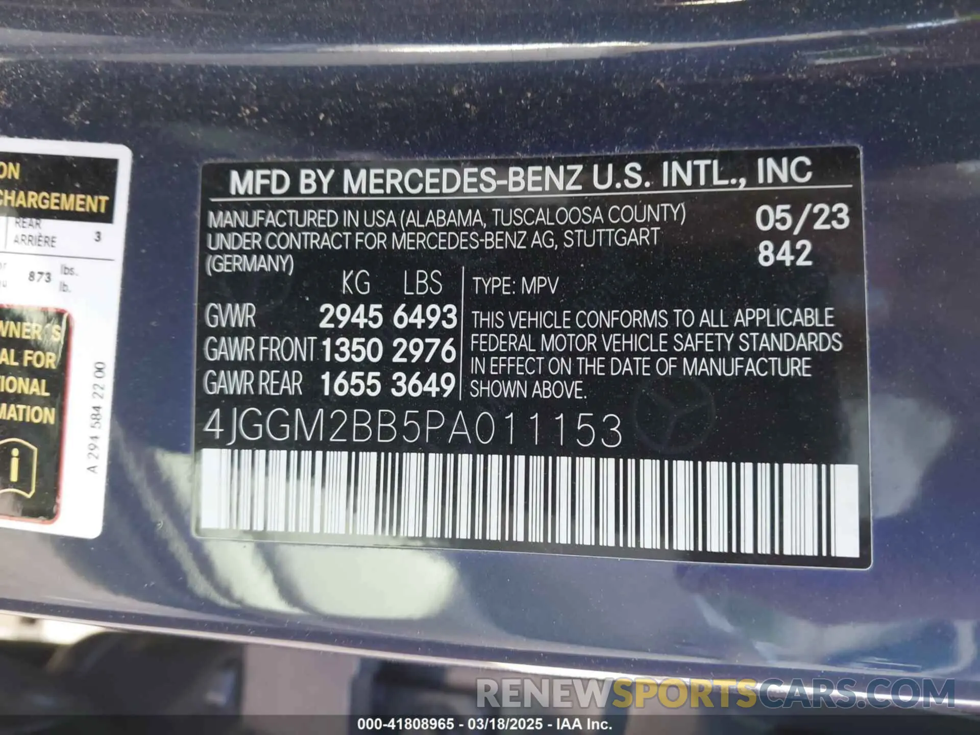 9 Photograph of a damaged car 4JGGM2BB5PA011153 MERCEDES-BENZ EQE 350+ SUV 2023