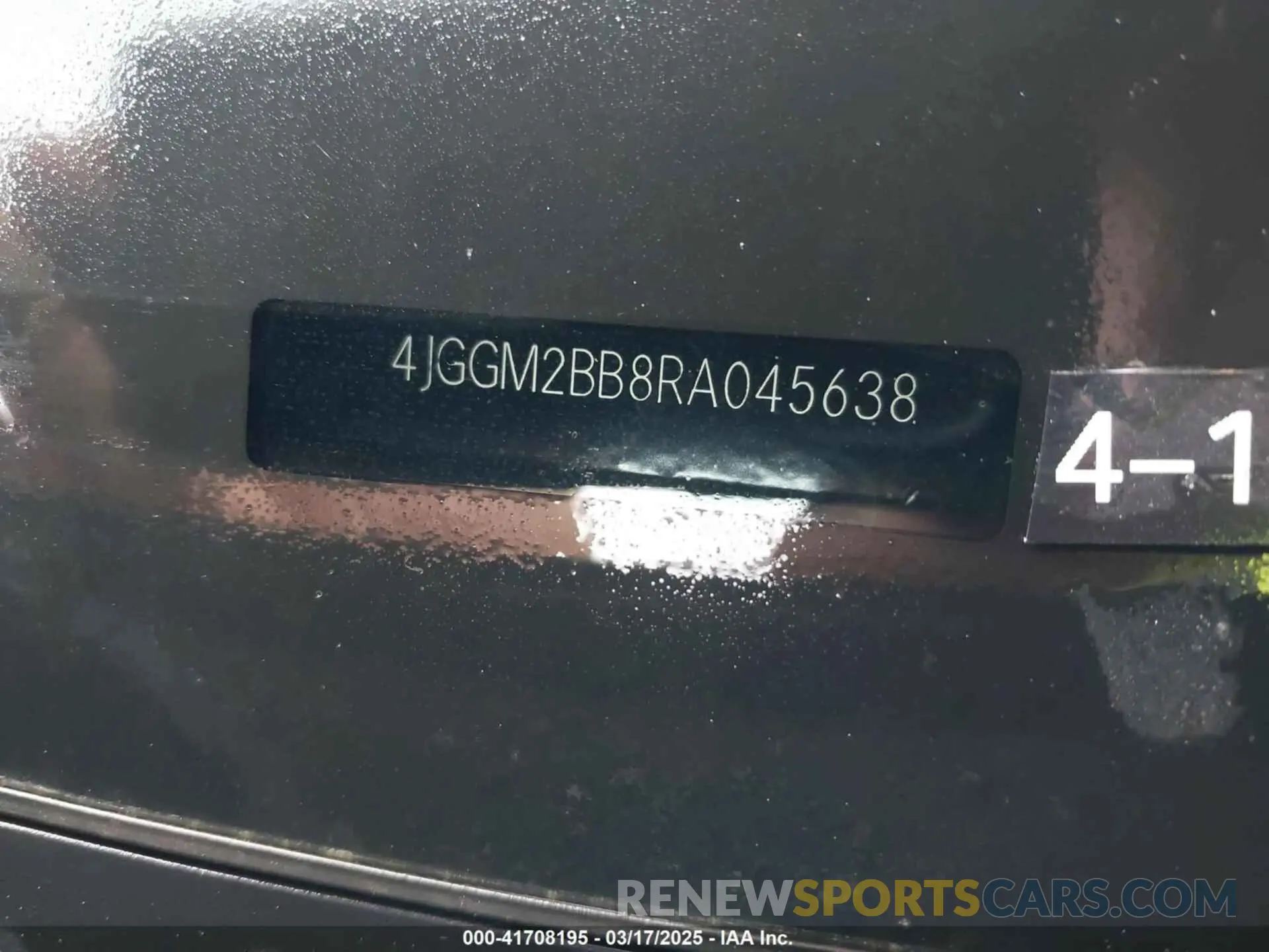 9 Photograph of a damaged car 4JGGM2BB8RA045638 MERCEDES-BENZ EQE 350+ SUV 2024