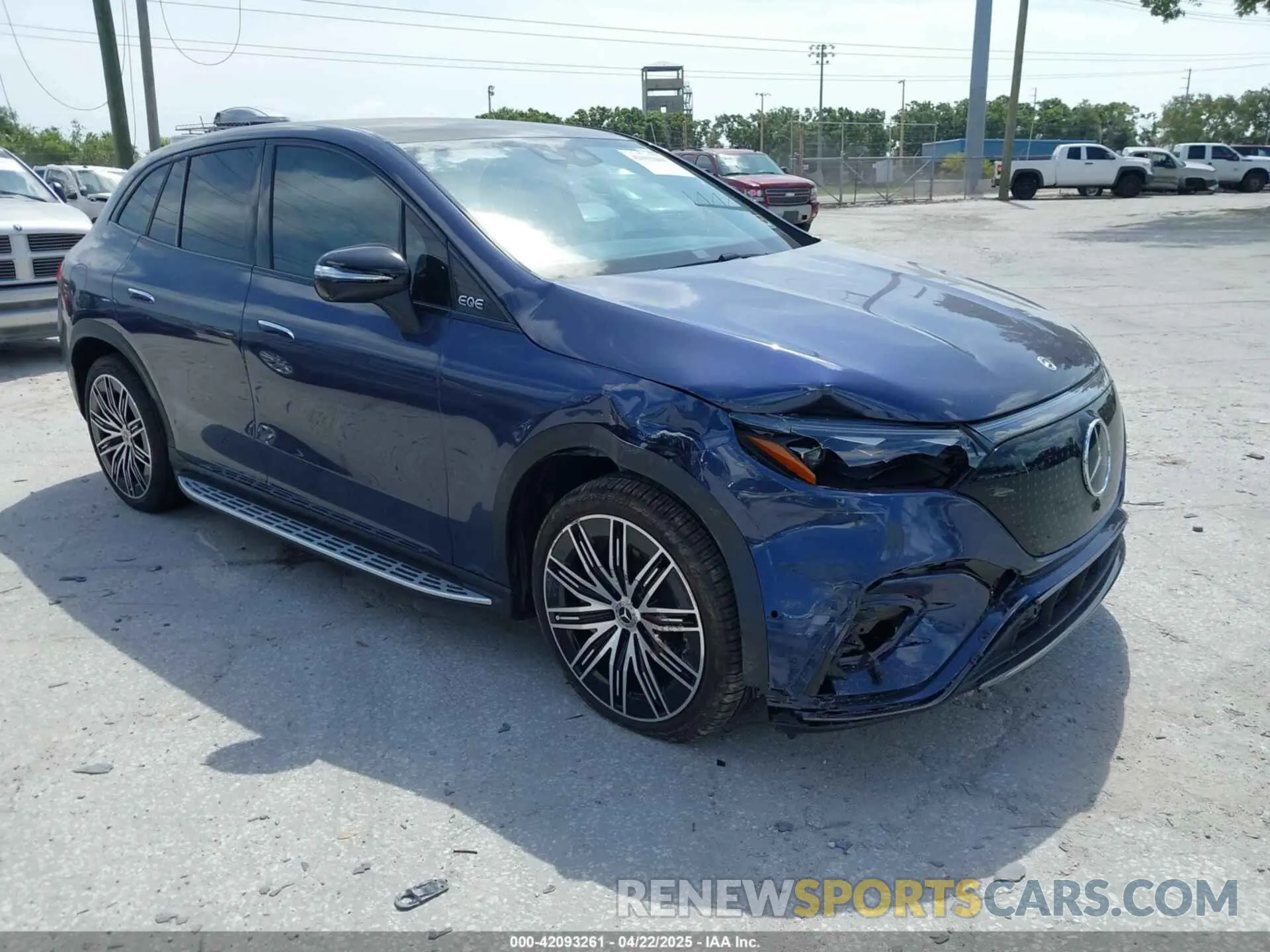 1 Photograph of a damaged car 4JGGM2BB9RA056373 MERCEDES-BENZ EQE 350+ SUV 2024