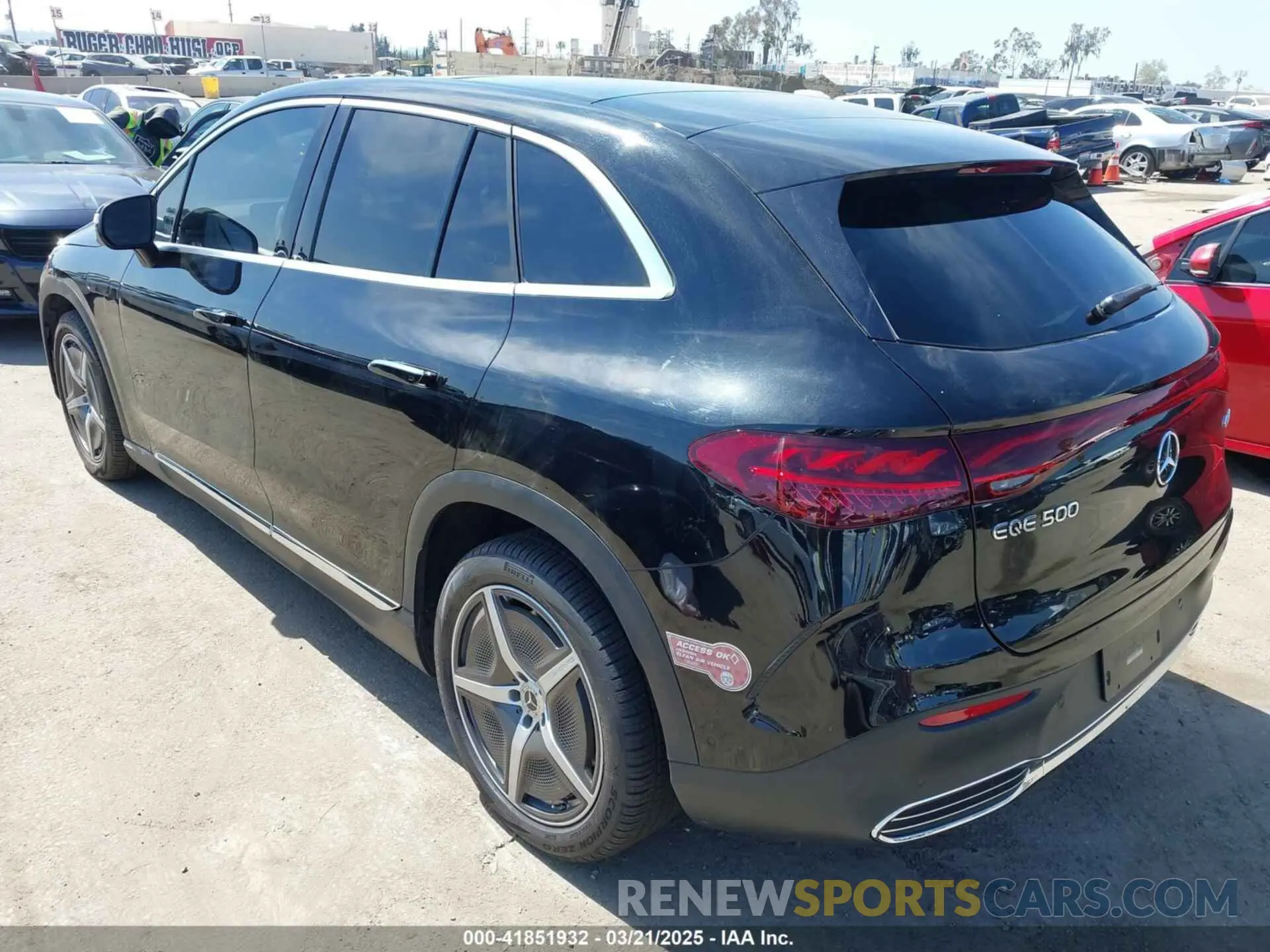 3 Photograph of a damaged car 4JGGM2CB3PA010906 MERCEDES-BENZ EQE 500 SUV 2023