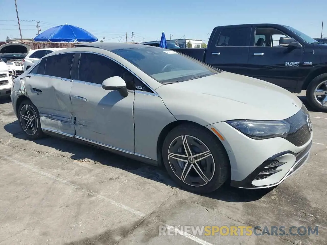 4 Photograph of a damaged car W1KEG2BB1PF018967 MERCEDES-BENZ EQE SEDAN 2023