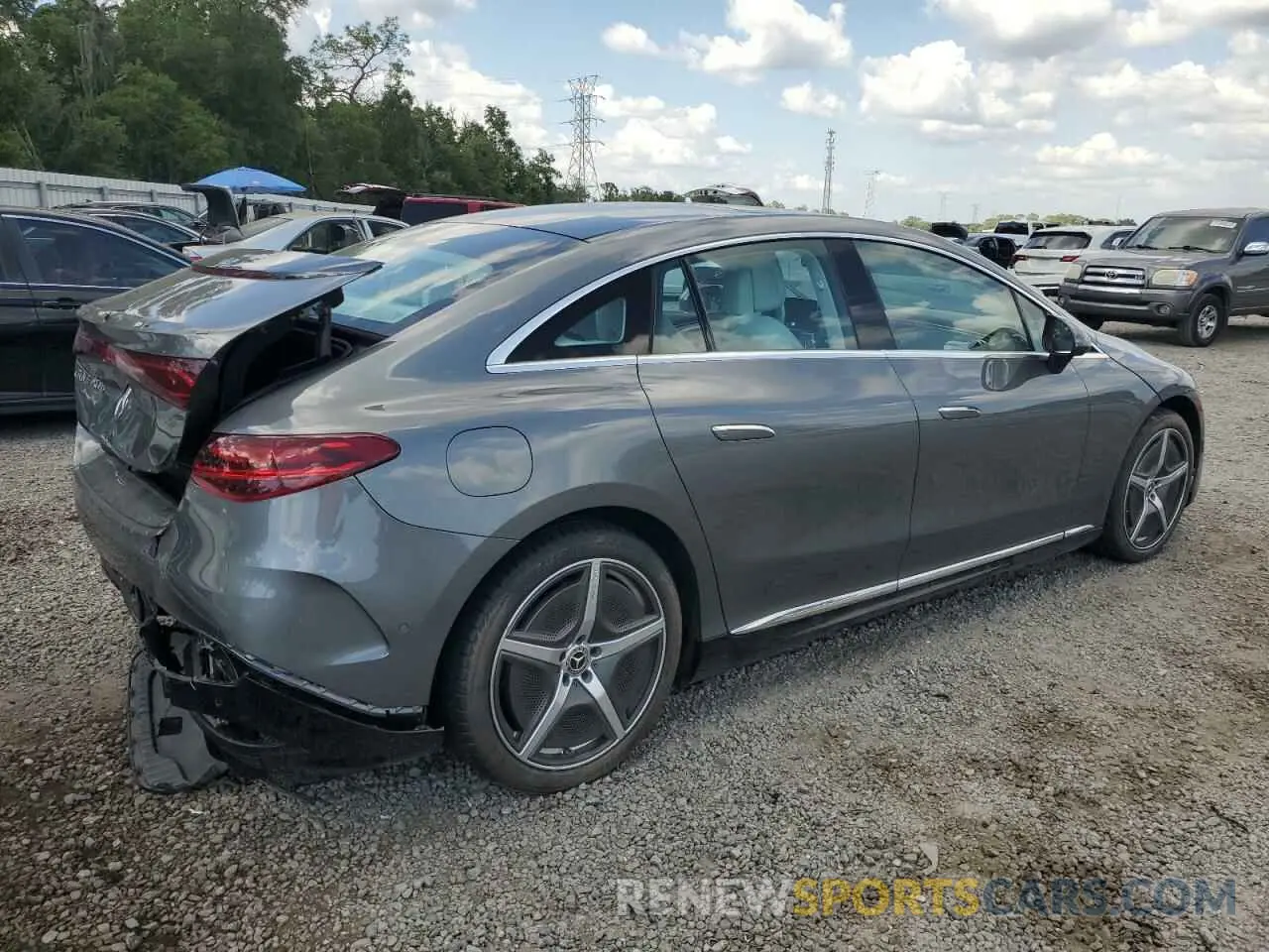 3 Photograph of a damaged car W1KEG2BB6PF015370 MERCEDES-BENZ EQE SEDAN 2023