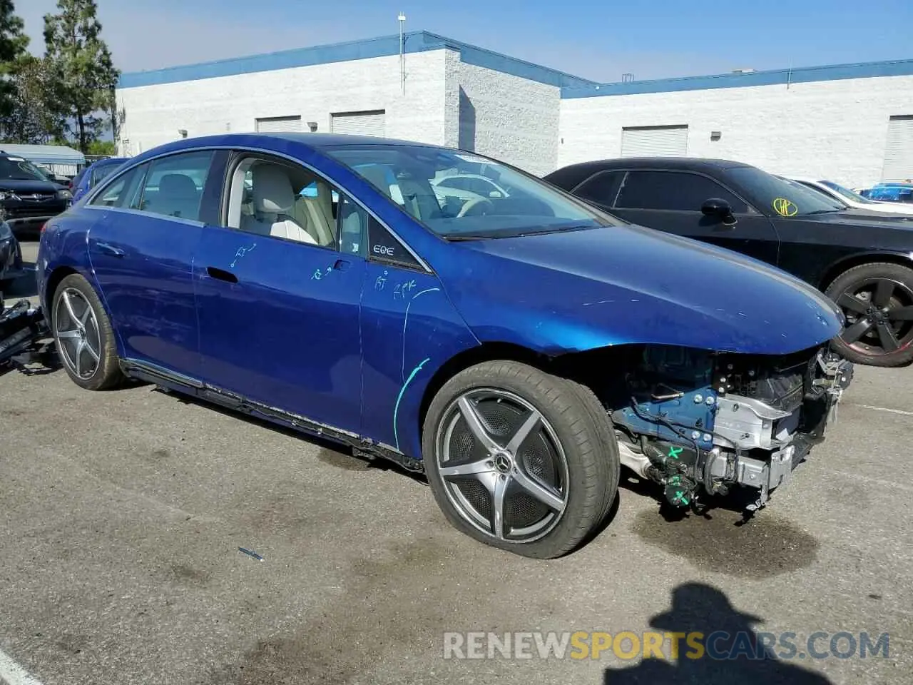 4 Photograph of a damaged car W1KEG2BB6PF015725 MERCEDES-BENZ EQE SEDAN 2023