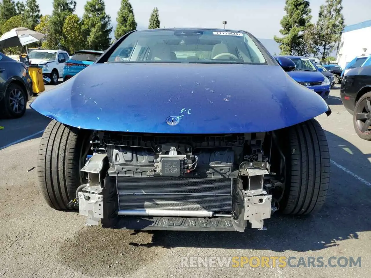 5 Photograph of a damaged car W1KEG2BB6PF015725 MERCEDES-BENZ EQE SEDAN 2023