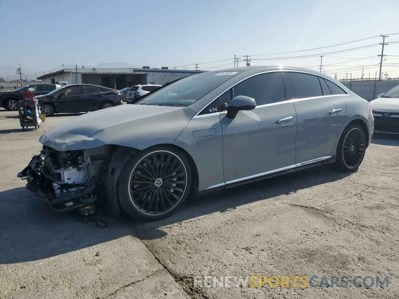 1 Photograph of a damaged car W1KEG2CB8PF021105 MERCEDES-BENZ EQE SEDAN 2023