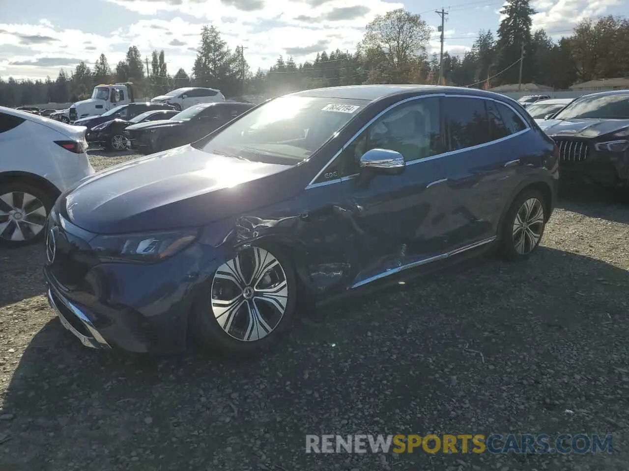 1 Photograph of a damaged car 4JGGM1CB0PA001168 MERCEDES-BENZ EQE SUV 35 2023