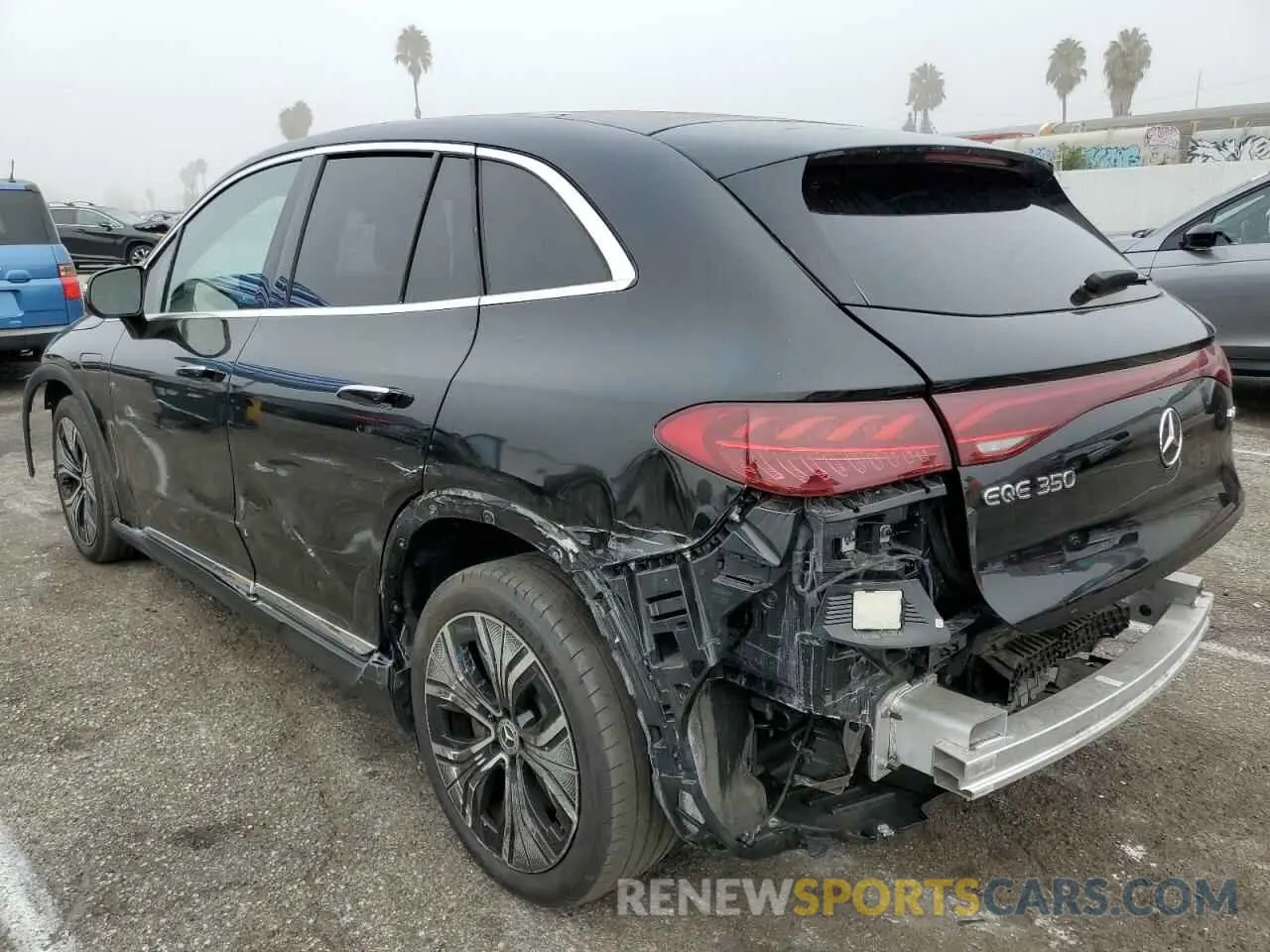 2 Photograph of a damaged car 4JGGM1CB3PA011144 MERCEDES-BENZ EQE SUV 35 2023