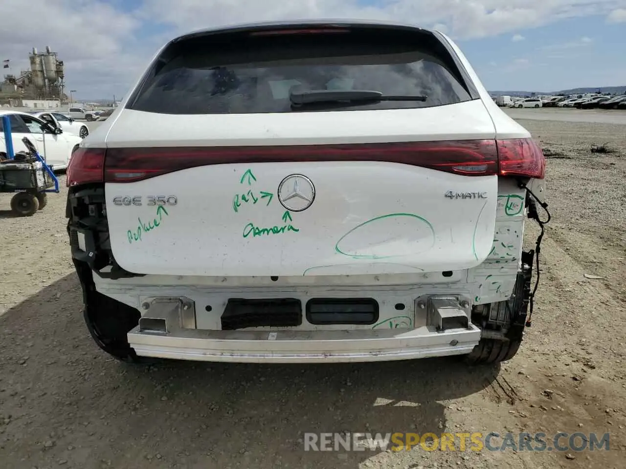6 Photograph of a damaged car 4JGGM1CB5PA037048 MERCEDES-BENZ EQE SUV 35 2023