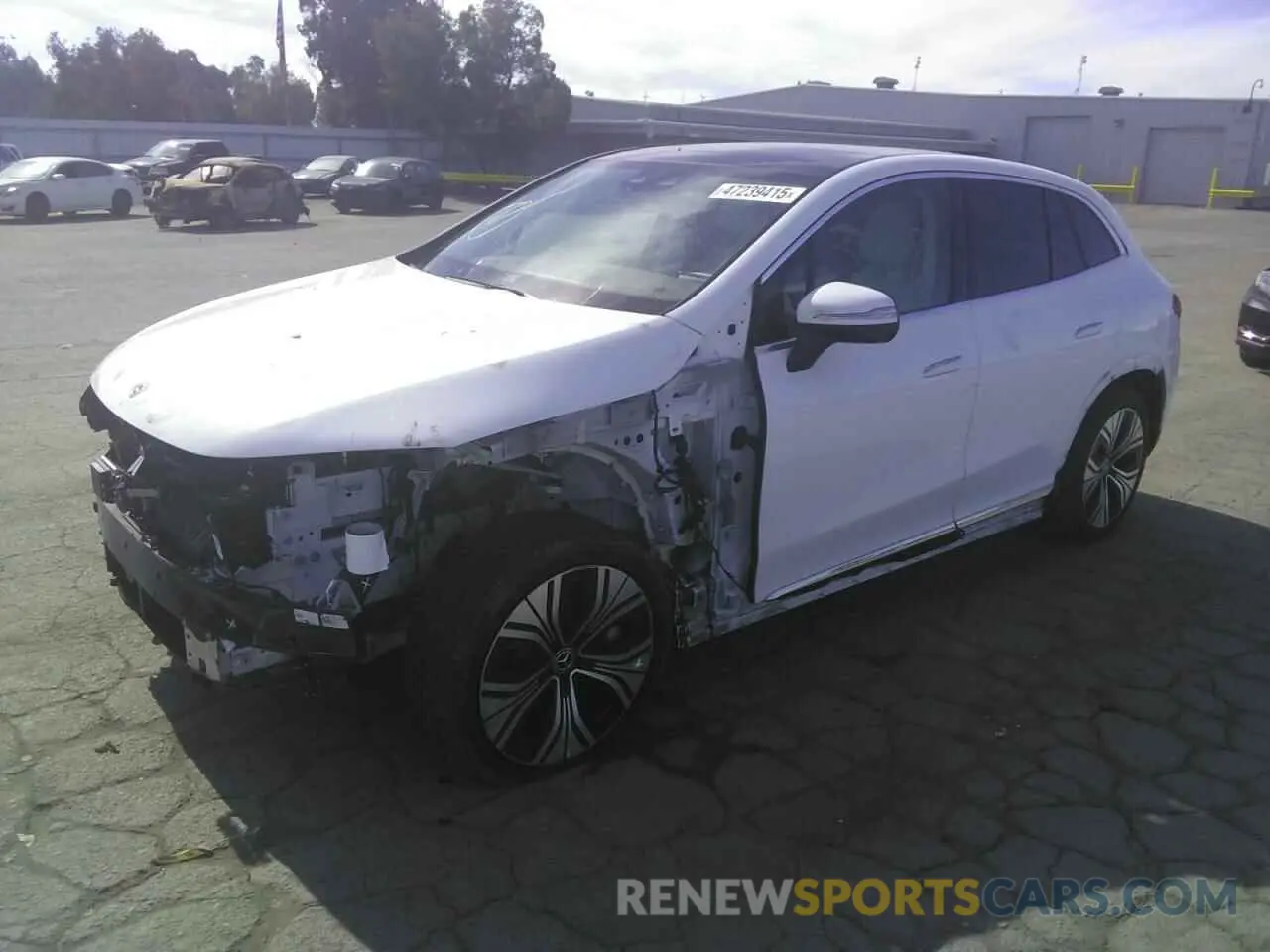 1 Photograph of a damaged car 4JGGM1CB7PA014239 MERCEDES-BENZ EQE SUV 35 2023