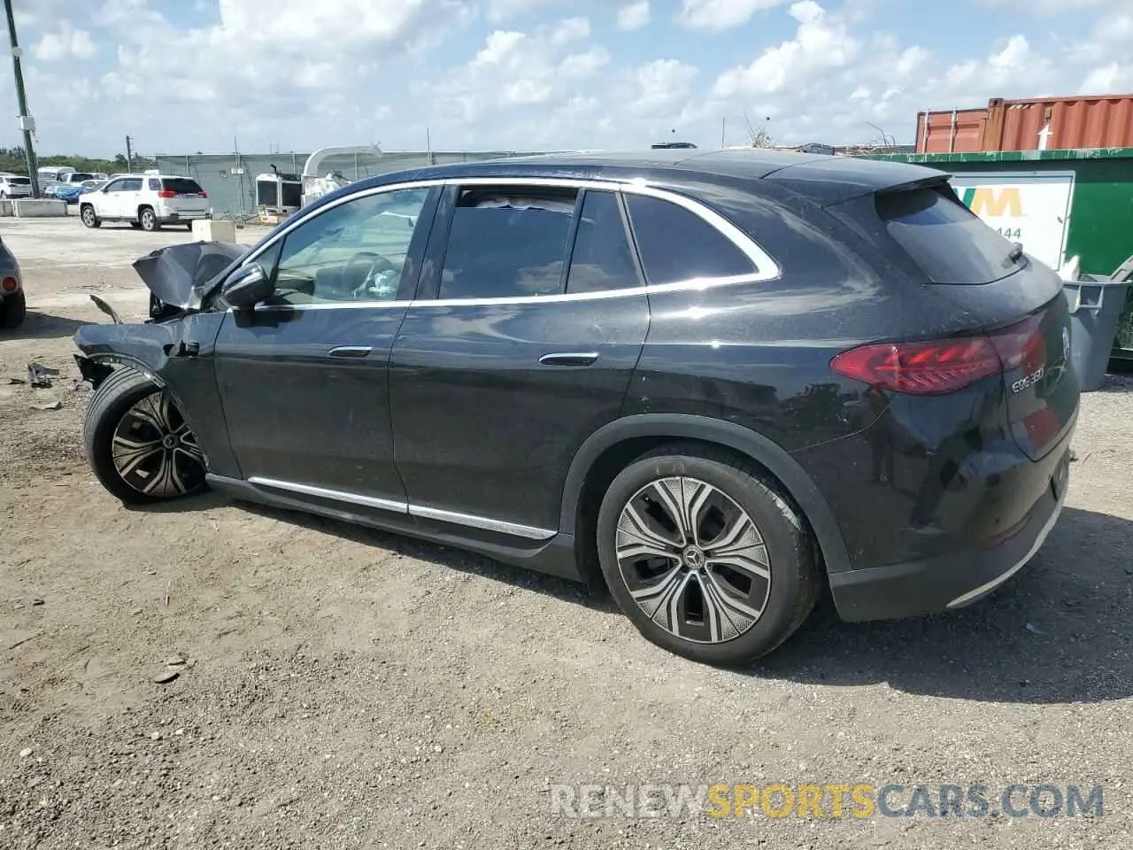 2 Photograph of a damaged car 4JGGM1CB9PA011200 MERCEDES-BENZ EQE SUV 35 2023