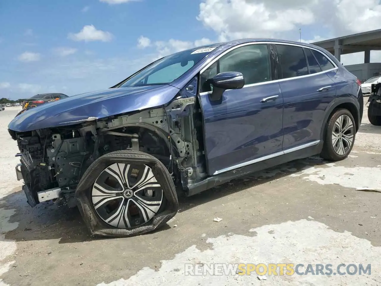 1 Photograph of a damaged car 4JGGM1CB9PA037764 MERCEDES-BENZ EQE SUV 35 2023