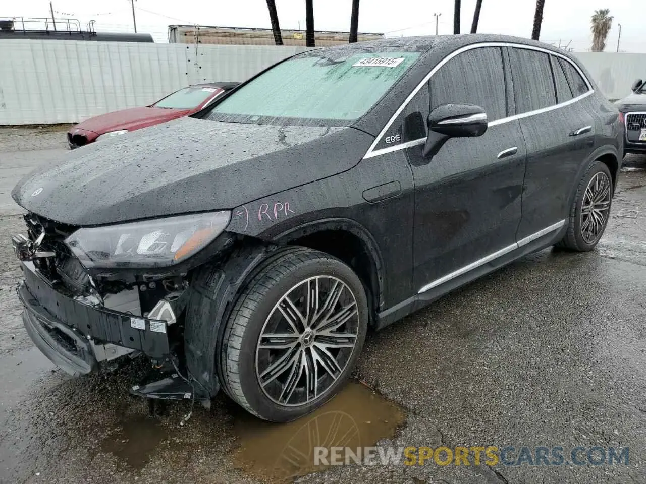 1 Photograph of a damaged car 4JGGM2BB0PA014686 MERCEDES-BENZ EQE SUV 35 2023