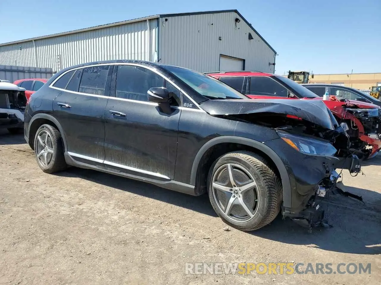 4 Photograph of a damaged car 4JGGM2CB1PA030538 MERCEDES-BENZ EQE SUV 50 2023