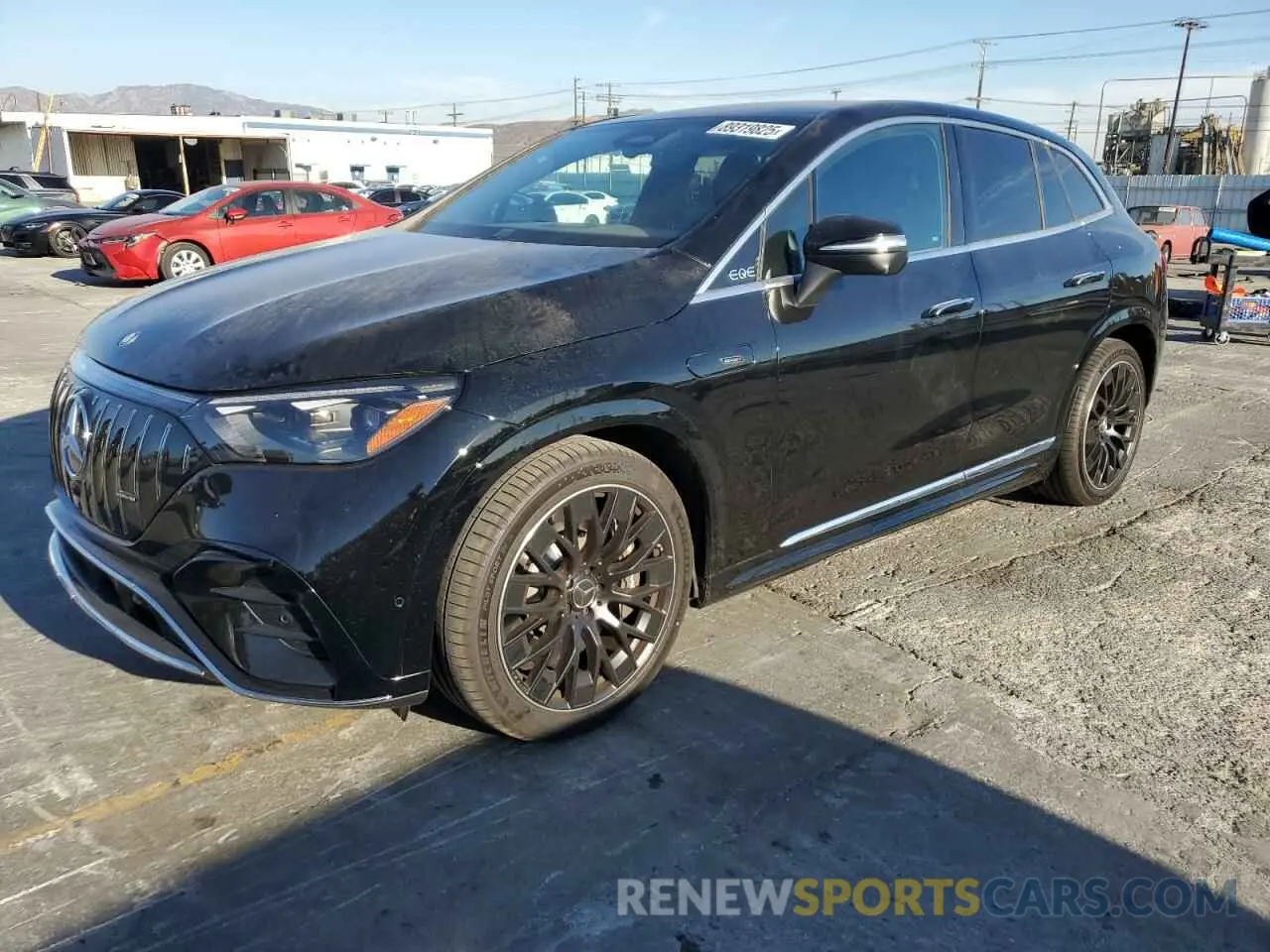 1 Photograph of a damaged car 4JGGM5DB3RA002386 MERCEDES-BENZ EQE SUV AM 2024