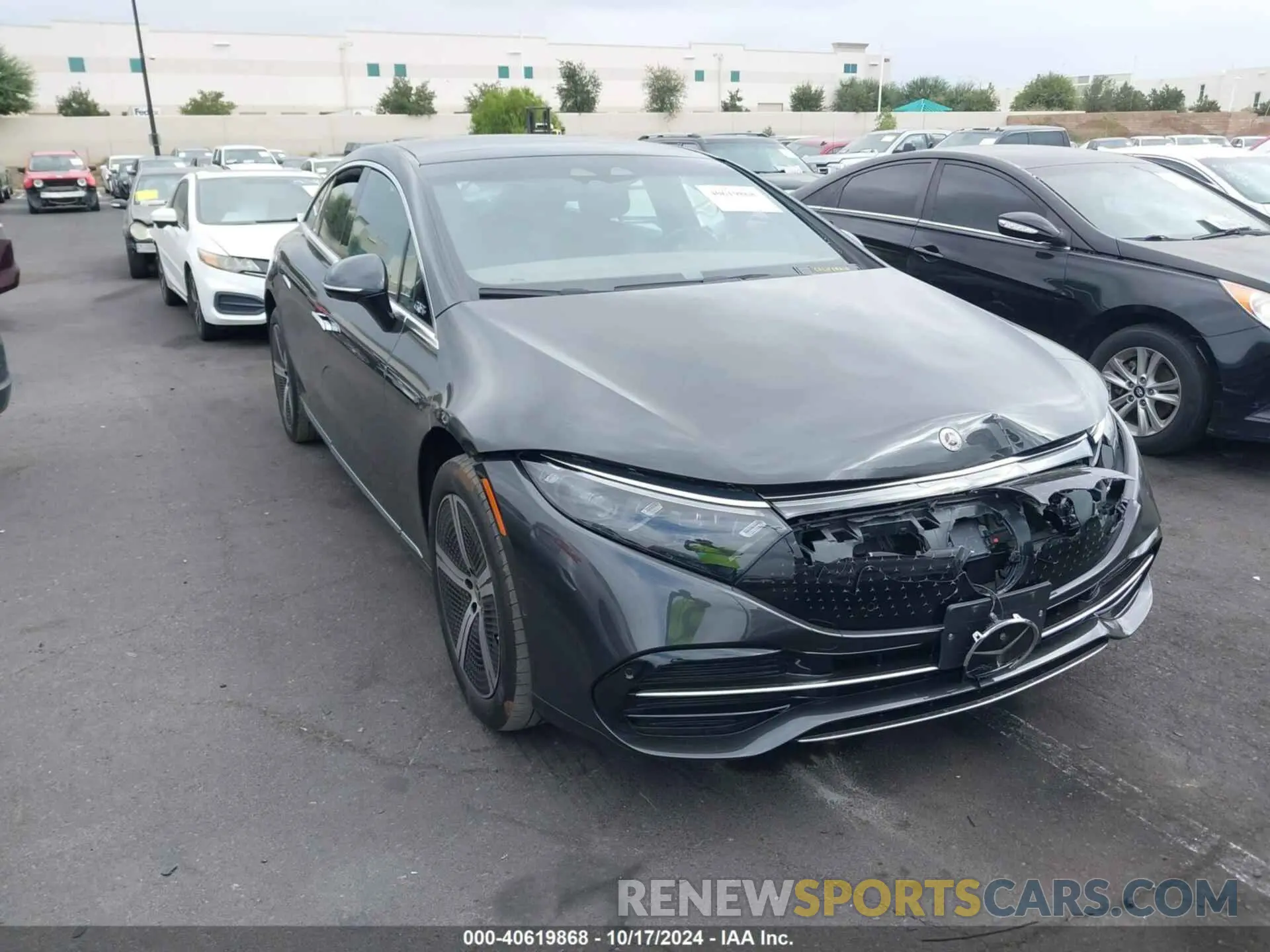 1 Photograph of a damaged car W1KCG2DB6PA024054 MERCEDES-BENZ EQS 450+ 2023