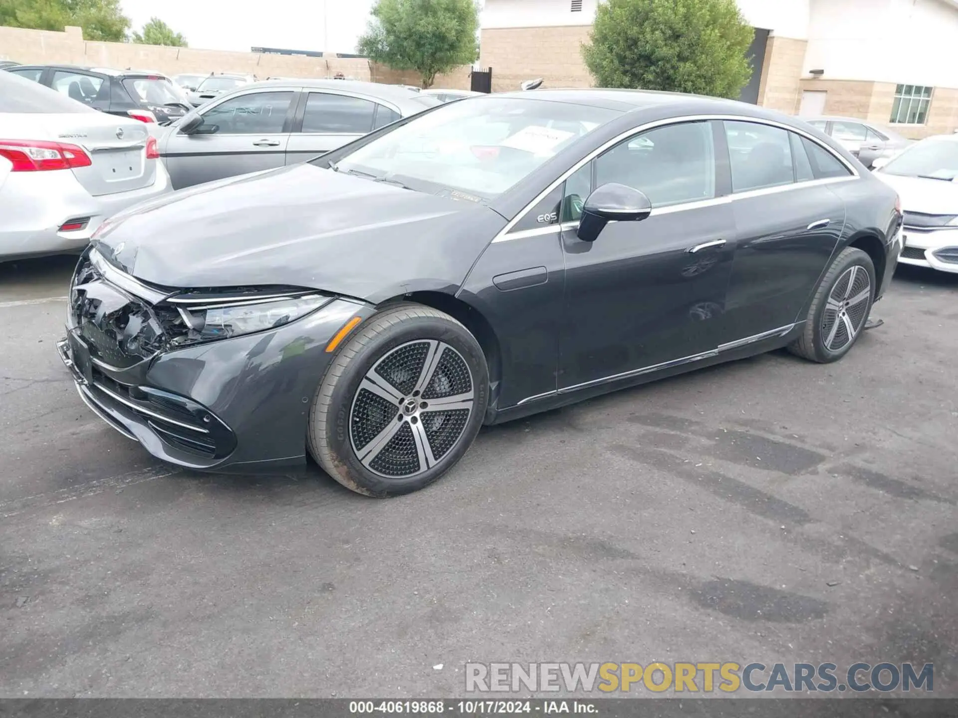 2 Photograph of a damaged car W1KCG2DB6PA024054 MERCEDES-BENZ EQS 450+ 2023
