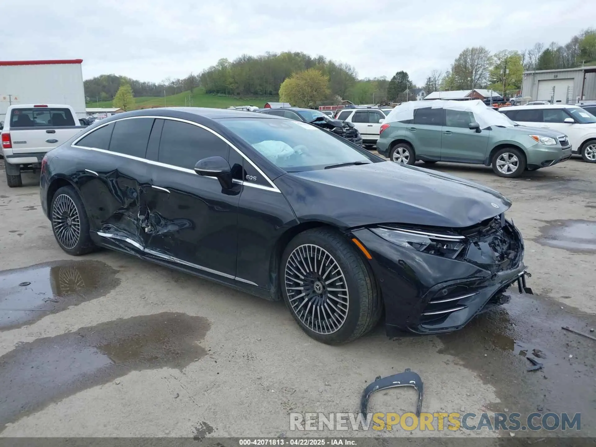 1 Photograph of a damaged car W1KCG2DBXPA033128 MERCEDES-BENZ EQS 450+ 2023
