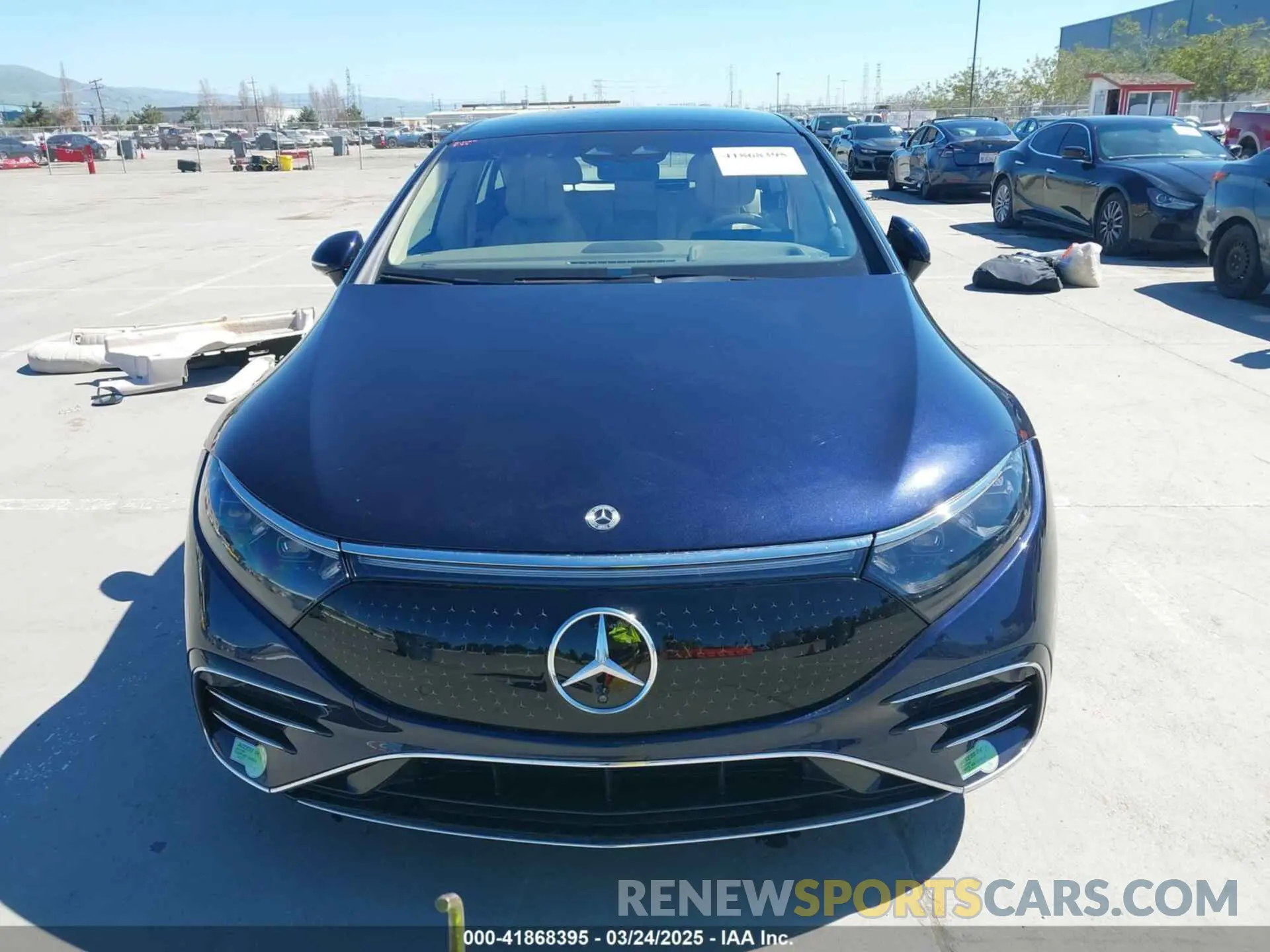 12 Photograph of a damaged car W1KCG2EB8PA036382 MERCEDES-BENZ EQS 450 2023