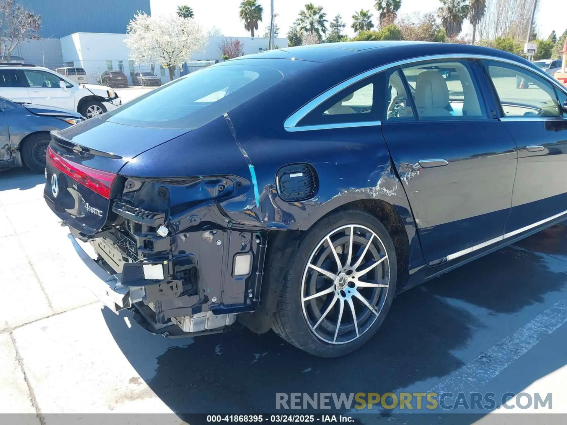 6 Photograph of a damaged car W1KCG2EB8PA036382 MERCEDES-BENZ EQS 450 2023