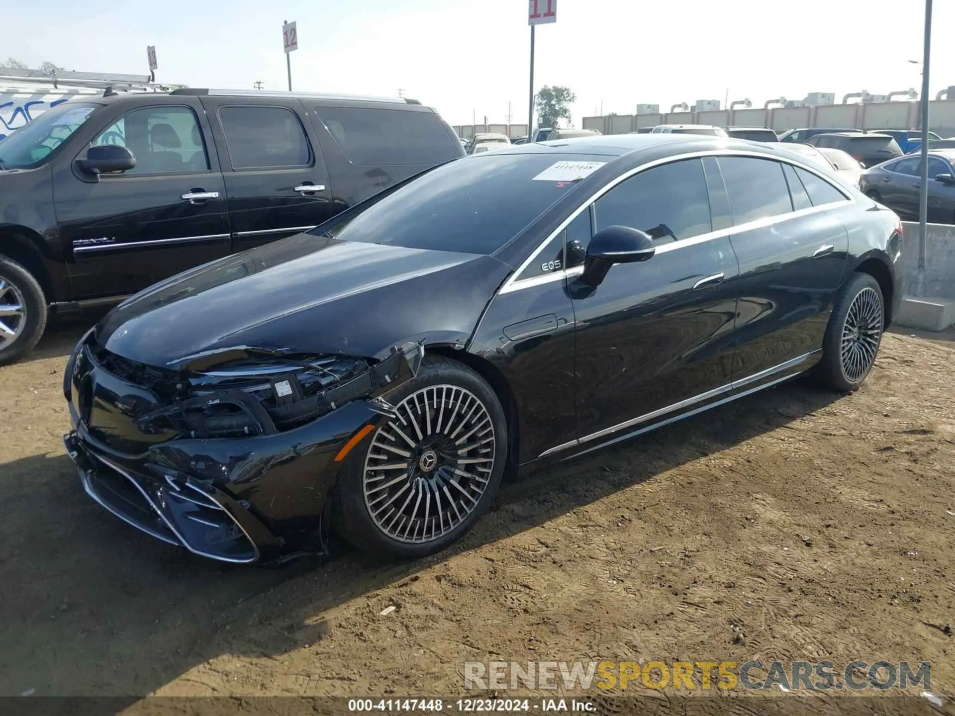 2 Photograph of a damaged car W1KCG2DBXPA033968 MERCEDES-BENZ EQS 450+ SEDAN 2023