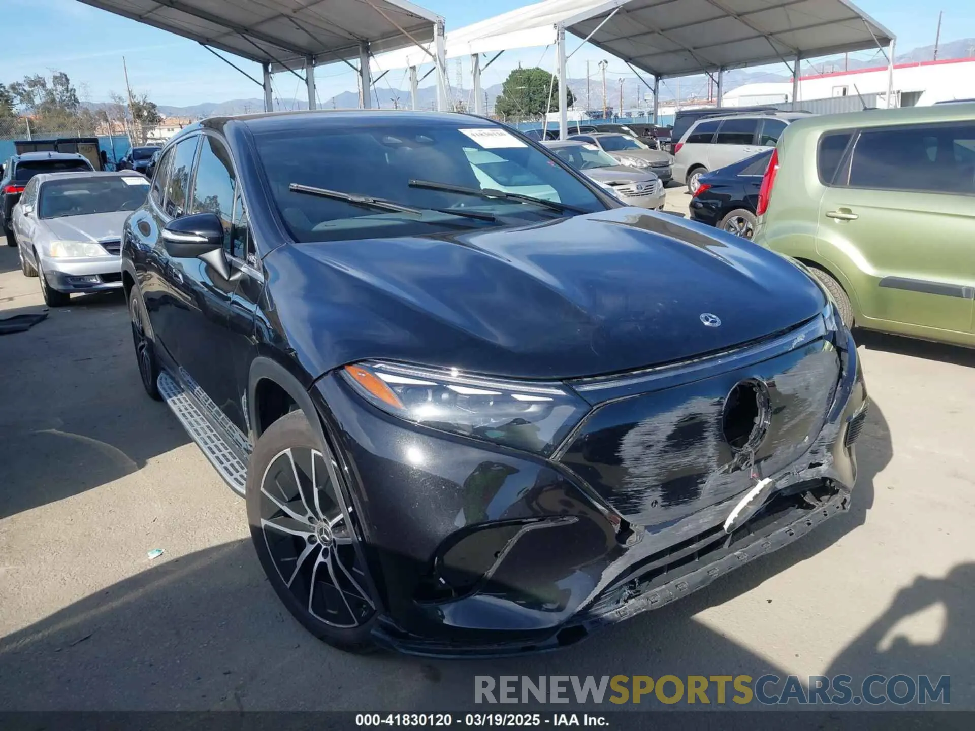 1 Photograph of a damaged car 4JGDM2DB5PA013646 MERCEDES-BENZ EQS 450+ SUV 2023