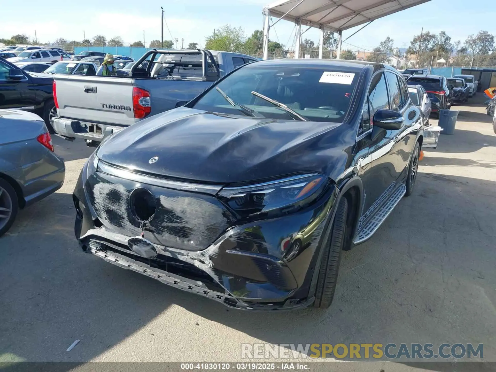 2 Photograph of a damaged car 4JGDM2DB5PA013646 MERCEDES-BENZ EQS 450+ SUV 2023