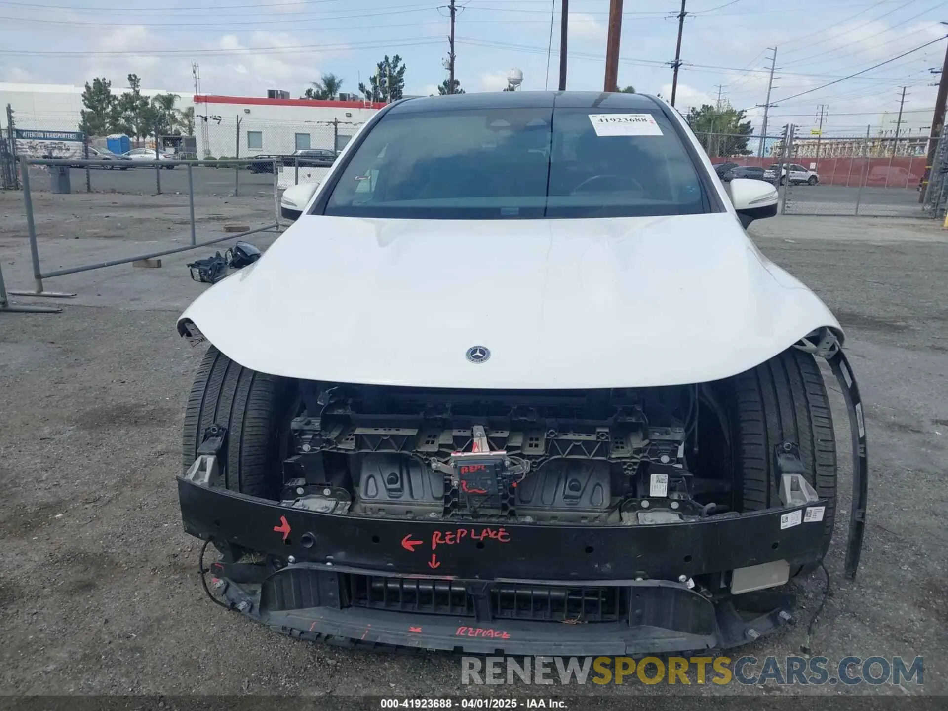 6 Photograph of a damaged car 4JGDM2DB7PA010442 MERCEDES-BENZ EQS 450+ SUV 2023