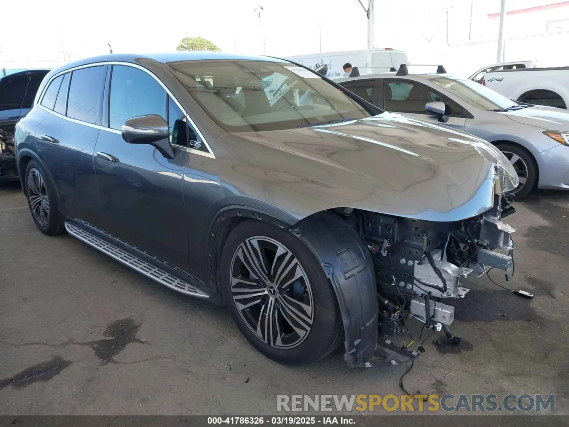 1 Photograph of a damaged car 4JGDM2DB9PA028280 MERCEDES-BENZ EQS 450+ SUV 2023