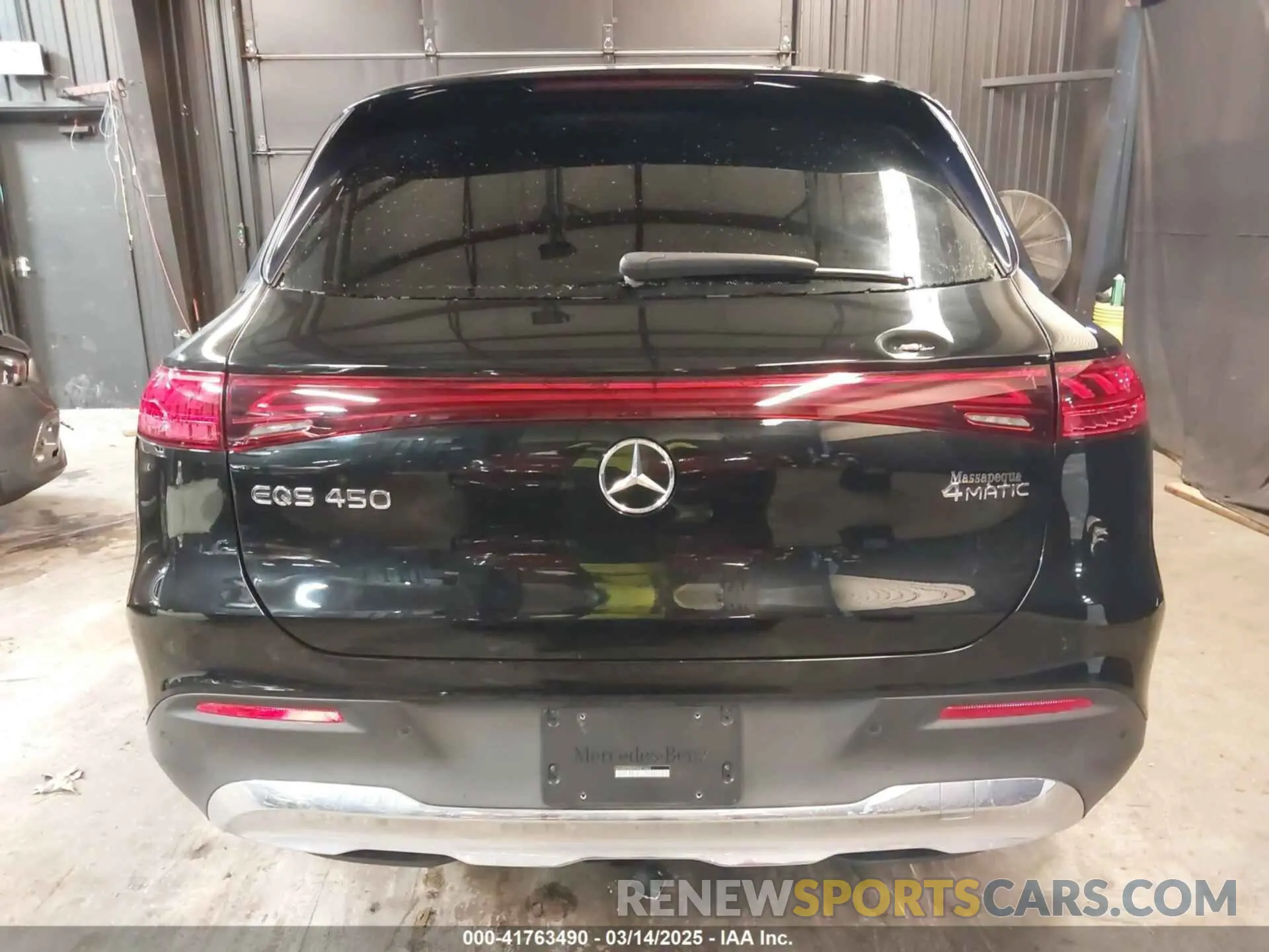 16 Photograph of a damaged car 4JGDM2EB2PA001663 MERCEDES-BENZ EQS 450 SUV 2023