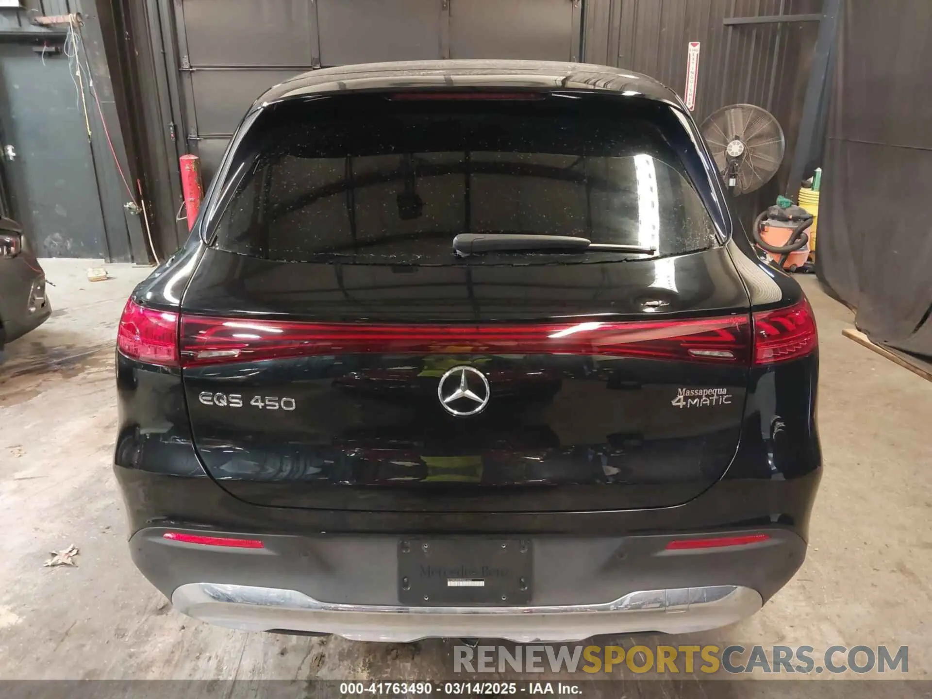 6 Photograph of a damaged car 4JGDM2EB2PA001663 MERCEDES-BENZ EQS 450 SUV 2023