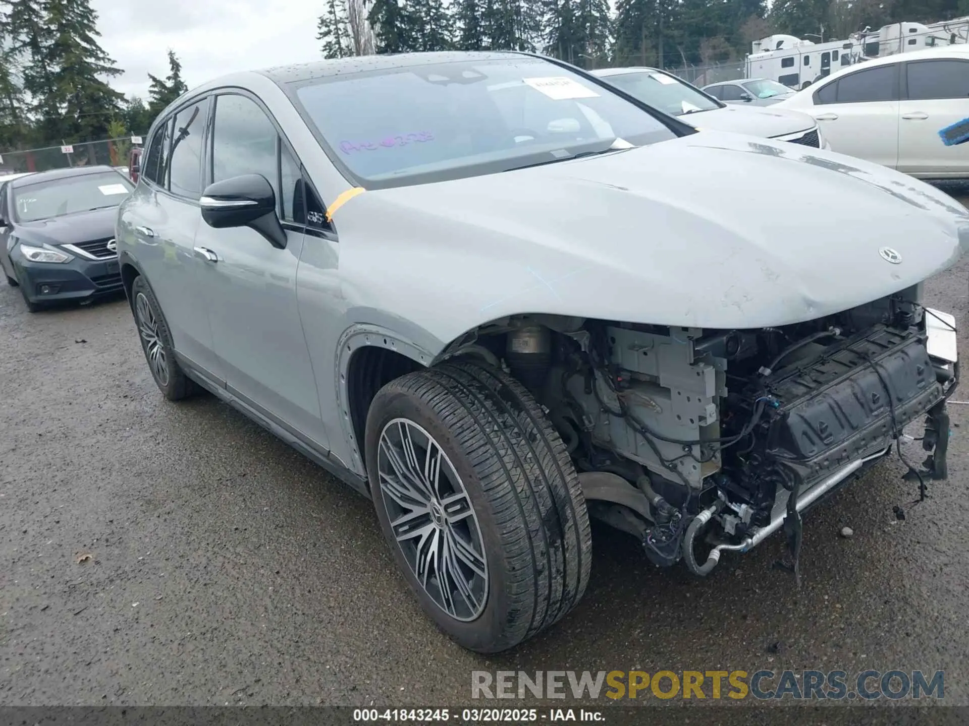 1 Photograph of a damaged car 4JGDM2EB4PA014432 MERCEDES-BENZ EQS 450 SUV 2023