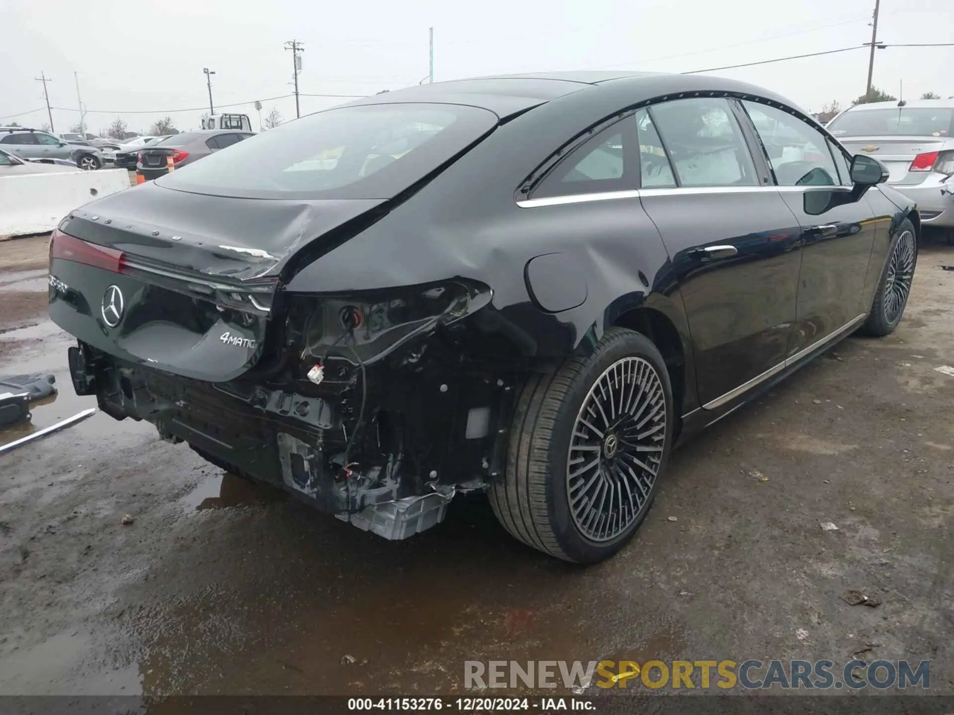 4 Photograph of a damaged car W1KCG4EB0NA022761 MERCEDES-BENZ EQS 580 2022