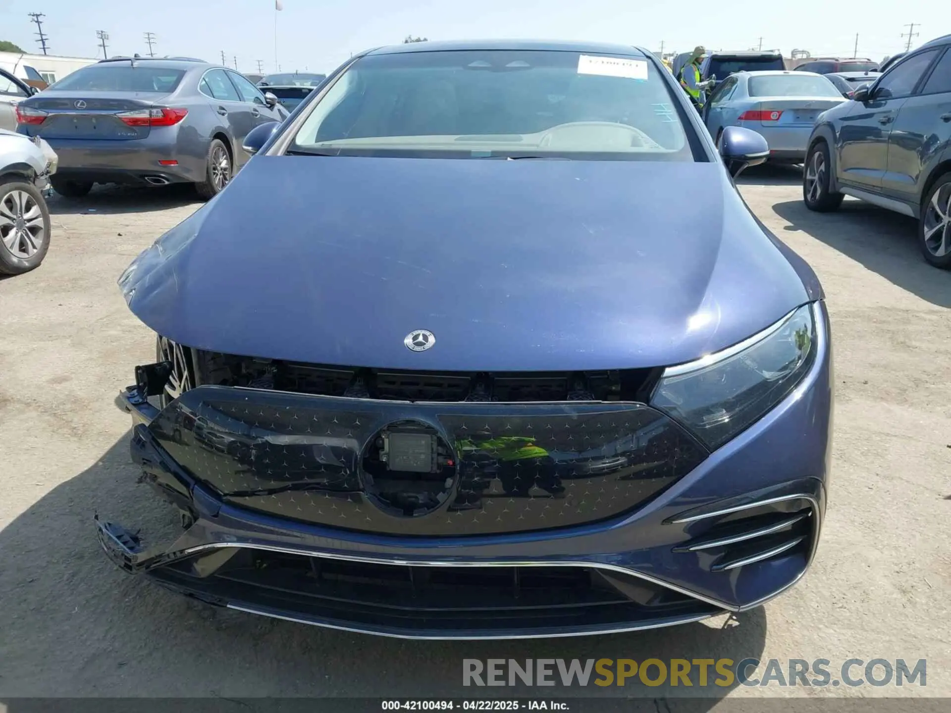 13 Photograph of a damaged car W1KCG4EB7PA035493 MERCEDES-BENZ EQS 580 2023