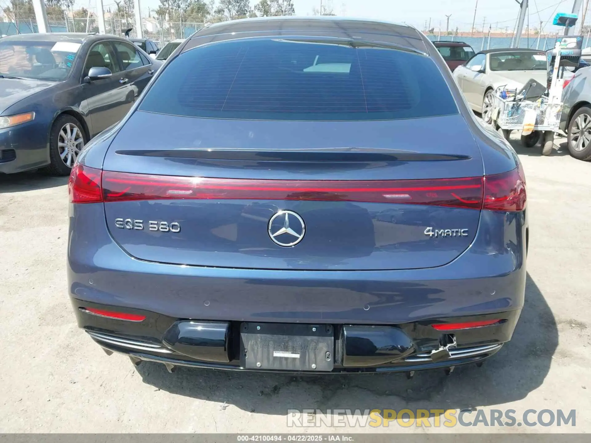 17 Photograph of a damaged car W1KCG4EB7PA035493 MERCEDES-BENZ EQS 580 2023