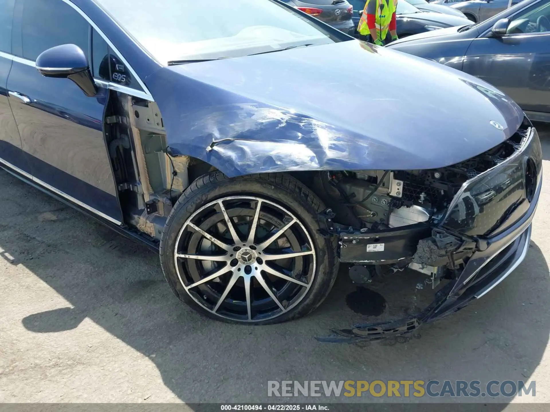 6 Photograph of a damaged car W1KCG4EB7PA035493 MERCEDES-BENZ EQS 580 2023