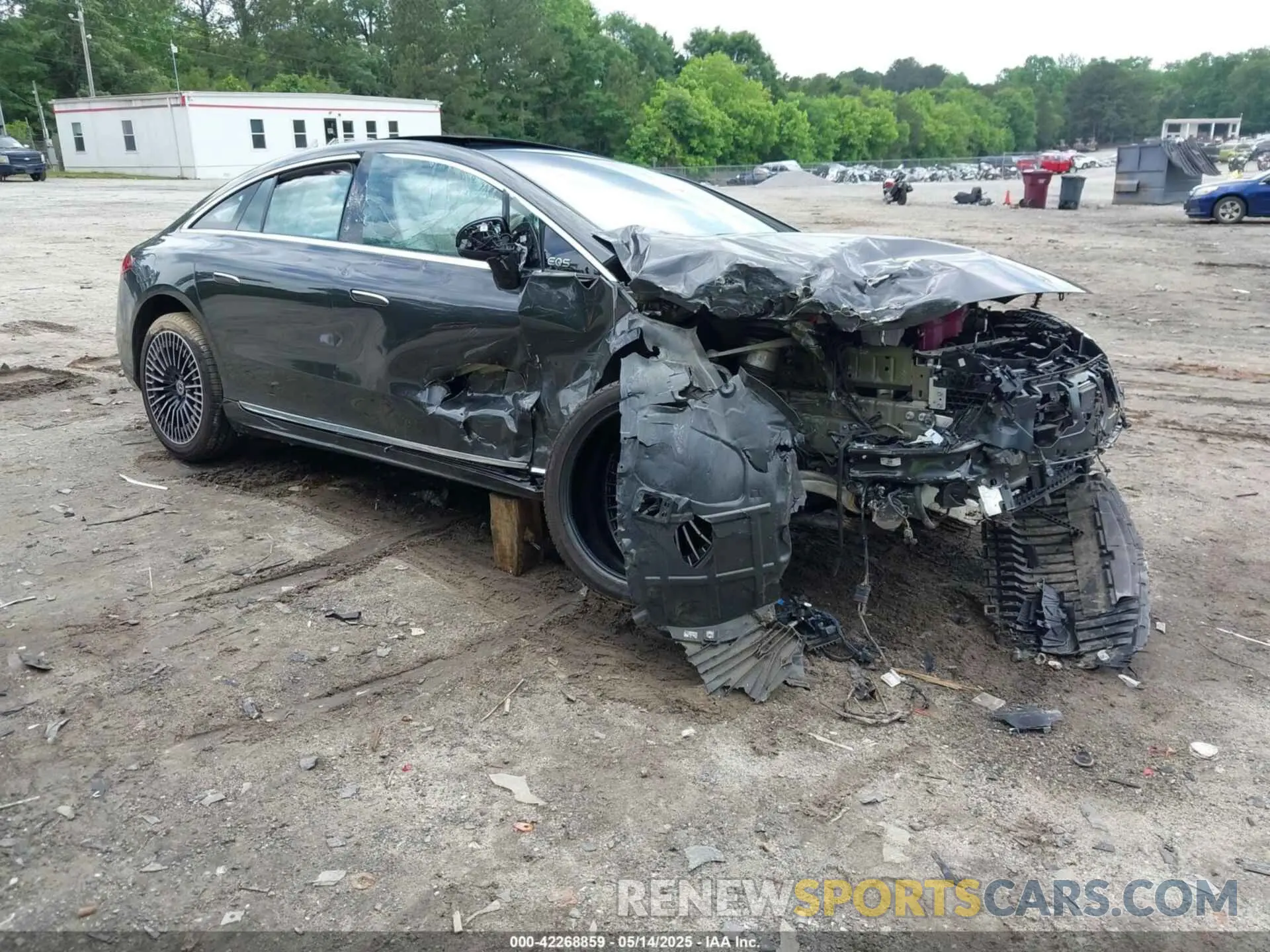 1 Photograph of a damaged car W1KCG4EB8PA024132 MERCEDES-BENZ EQS 580 2023