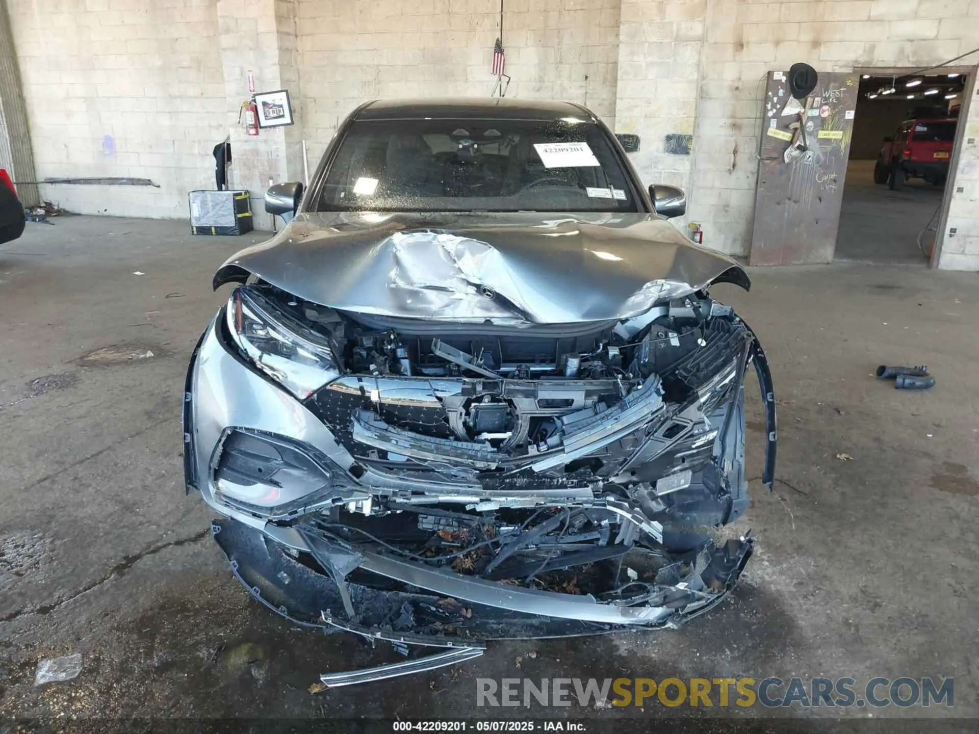12 Photograph of a damaged car 4JGDM4EB3PA012585 MERCEDES-BENZ EQS 580 SUV 2023