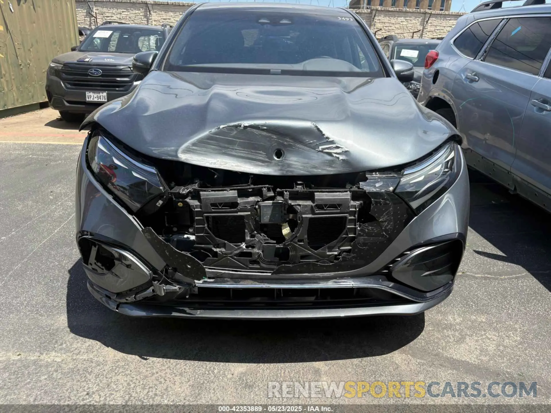6 Photograph of a damaged car 4JGDM4EB3PA021318 MERCEDES-BENZ EQS 580 SUV 2023