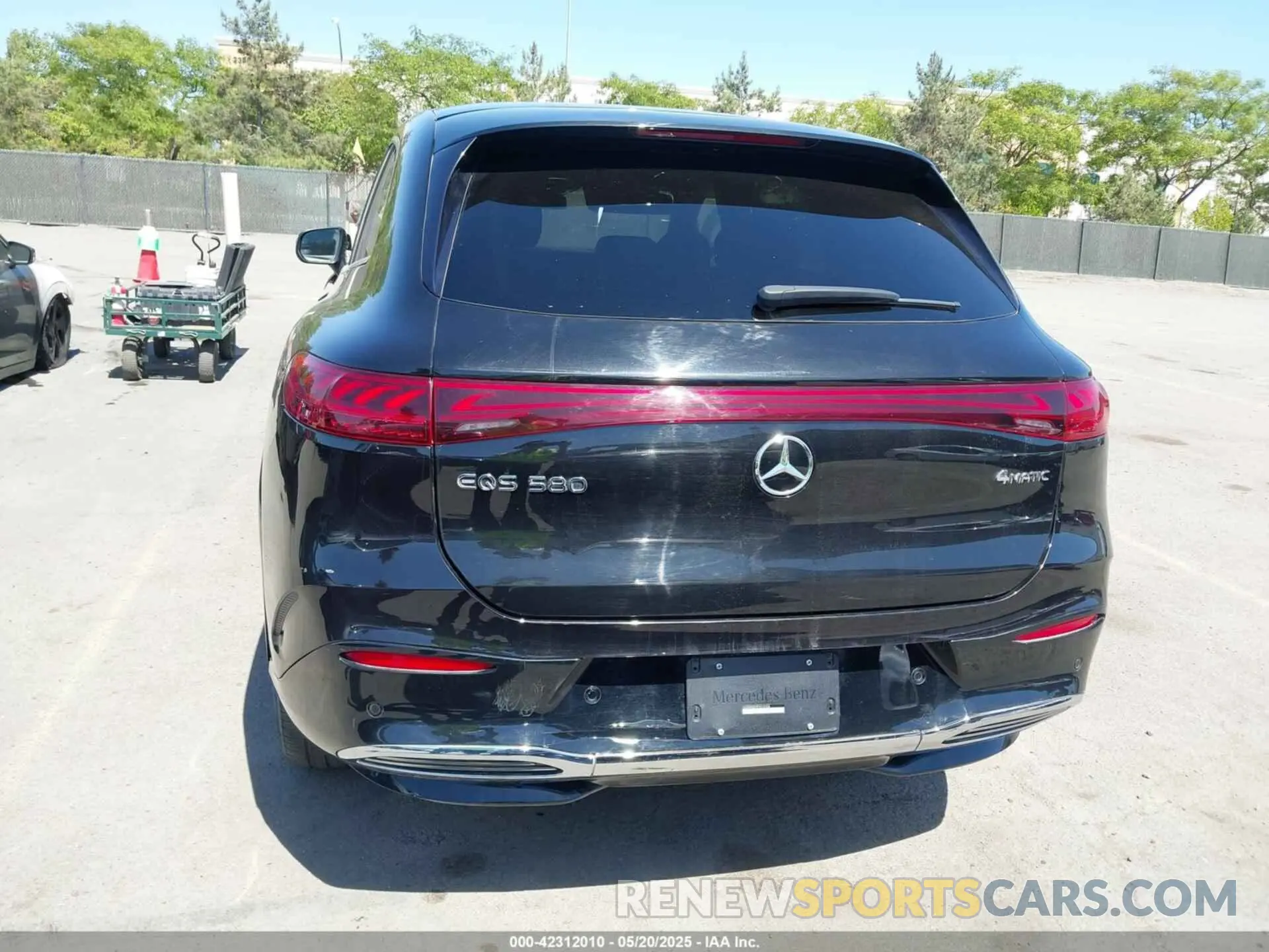 16 Photograph of a damaged car 4JGDM4EB4PA015334 MERCEDES-BENZ EQS 580 SUV 2023
