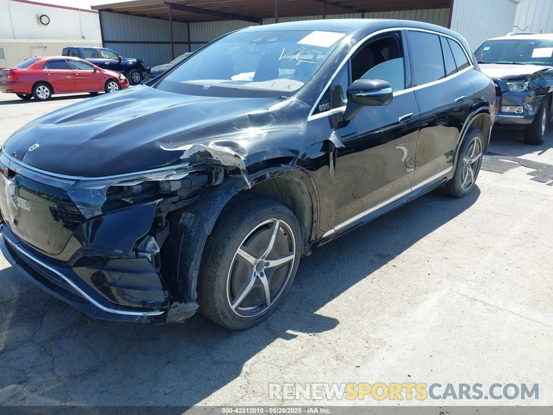 6 Photograph of a damaged car 4JGDM4EB4PA015334 MERCEDES-BENZ EQS 580 SUV 2023