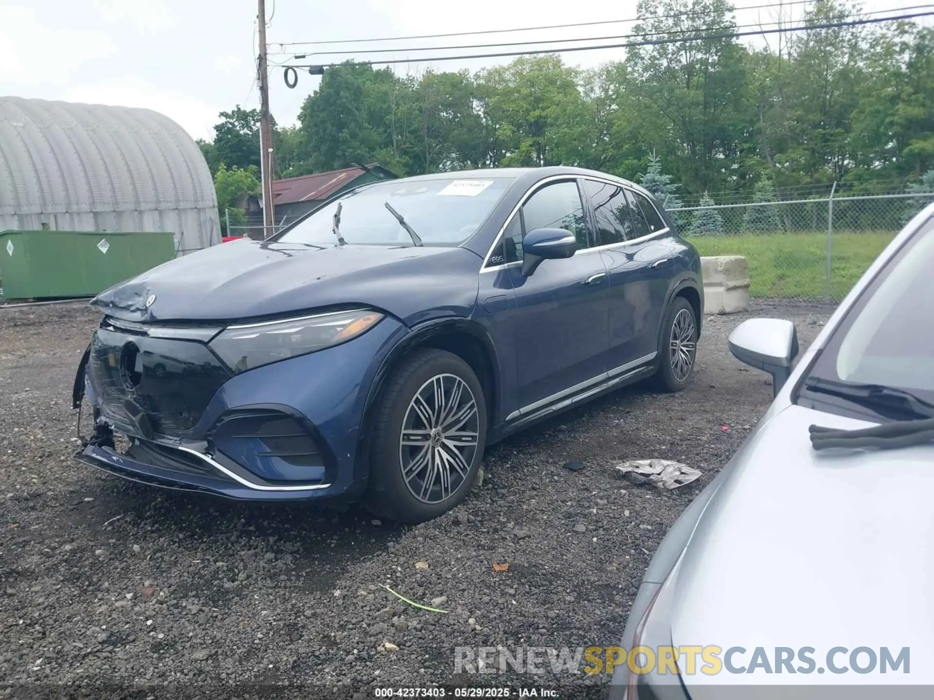 2 Photograph of a damaged car 4JGDM4EB6PA019188 MERCEDES-BENZ EQS 580 SUV 2023