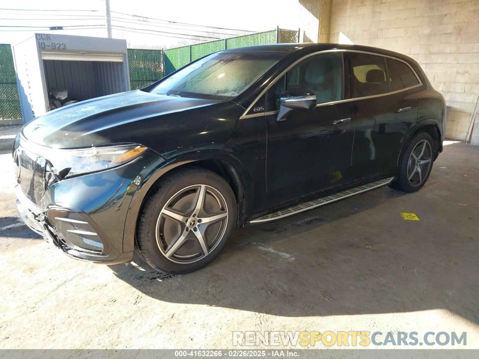 2 Photograph of a damaged car 4JGDM4EB9PA028368 MERCEDES-BENZ EQS 580 SUV 2023