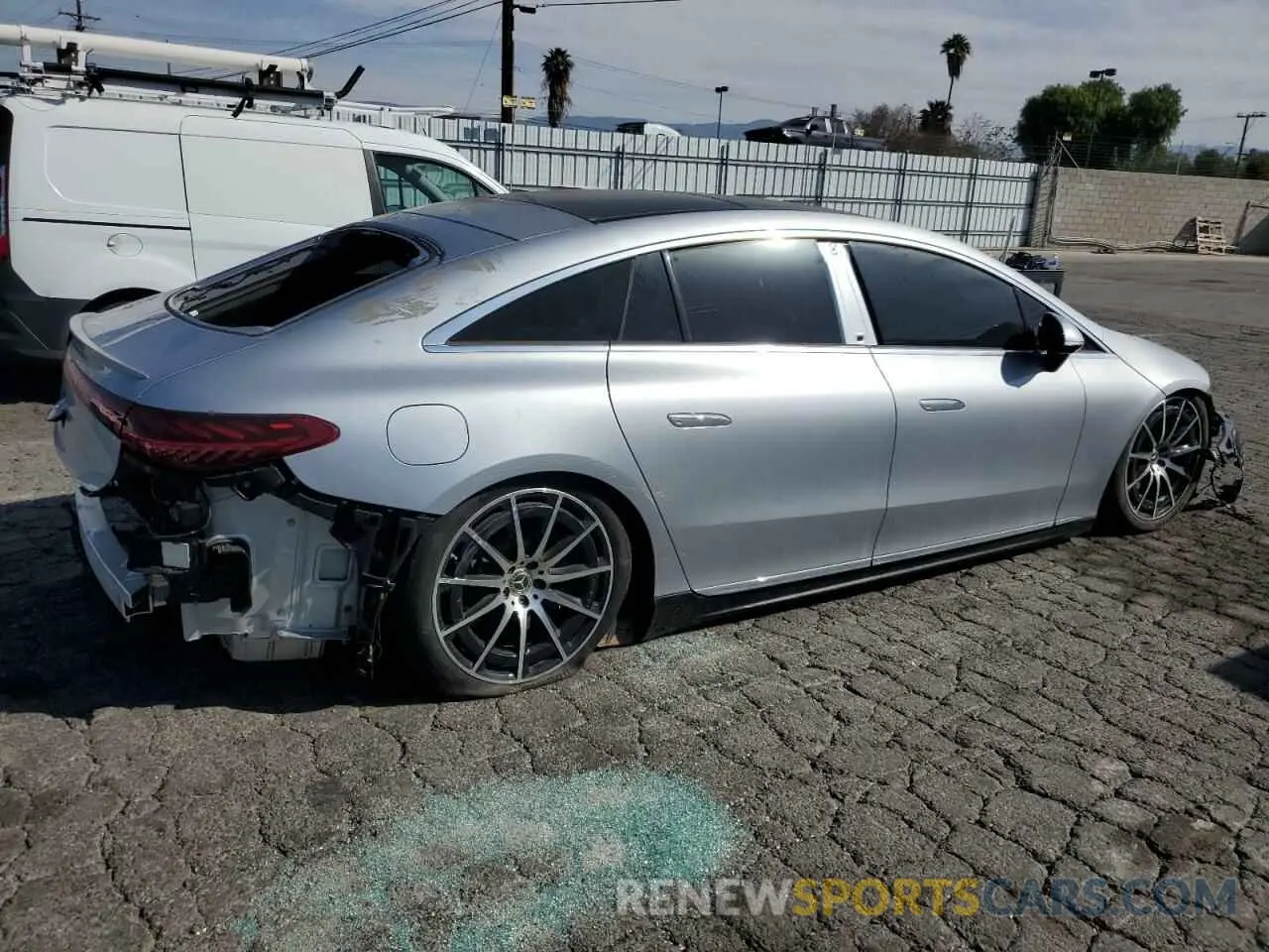 3 Photograph of a damaged car W1KCG2DB3NA009069 MERCEDES-BENZ EQS SEDAN 2022