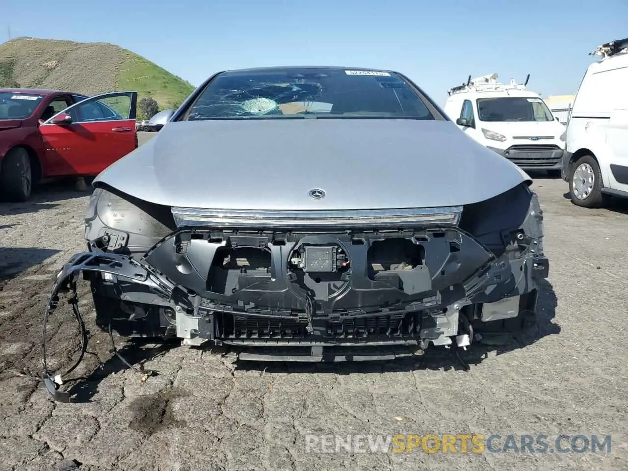 5 Photograph of a damaged car W1KCG2DB3NA009069 MERCEDES-BENZ EQS SEDAN 2022
