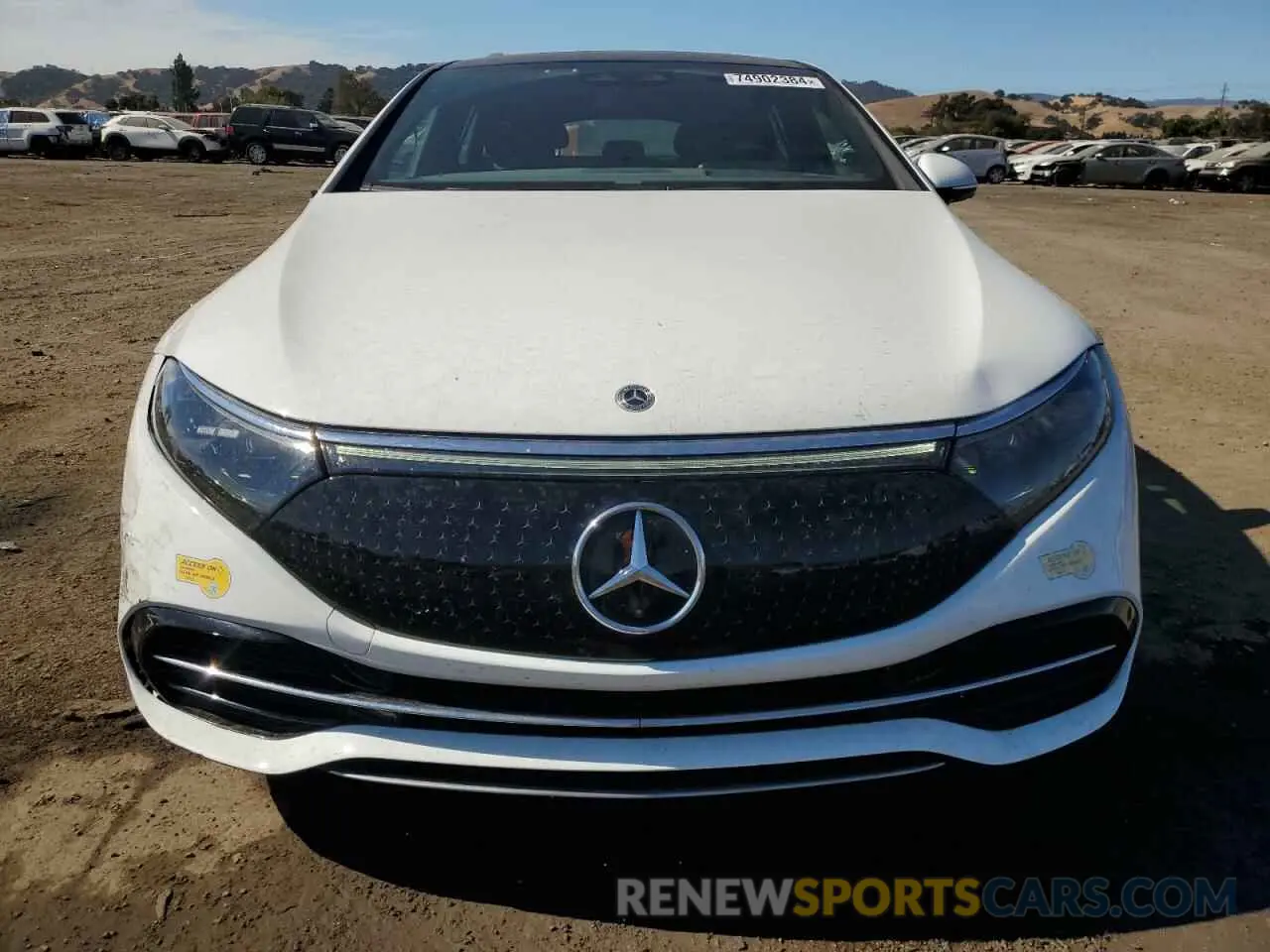 5 Photograph of a damaged car W1KCG2DB4NA004270 MERCEDES-BENZ EQS SEDAN 2022