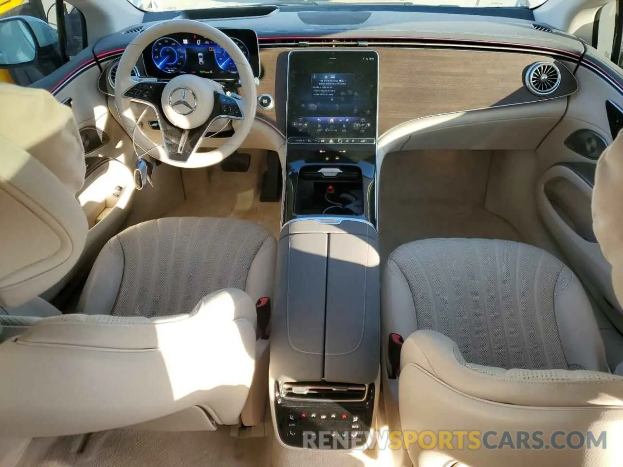 8 Photograph of a damaged car W1KCG2DB6NA004979 MERCEDES-BENZ EQS SEDAN 2022