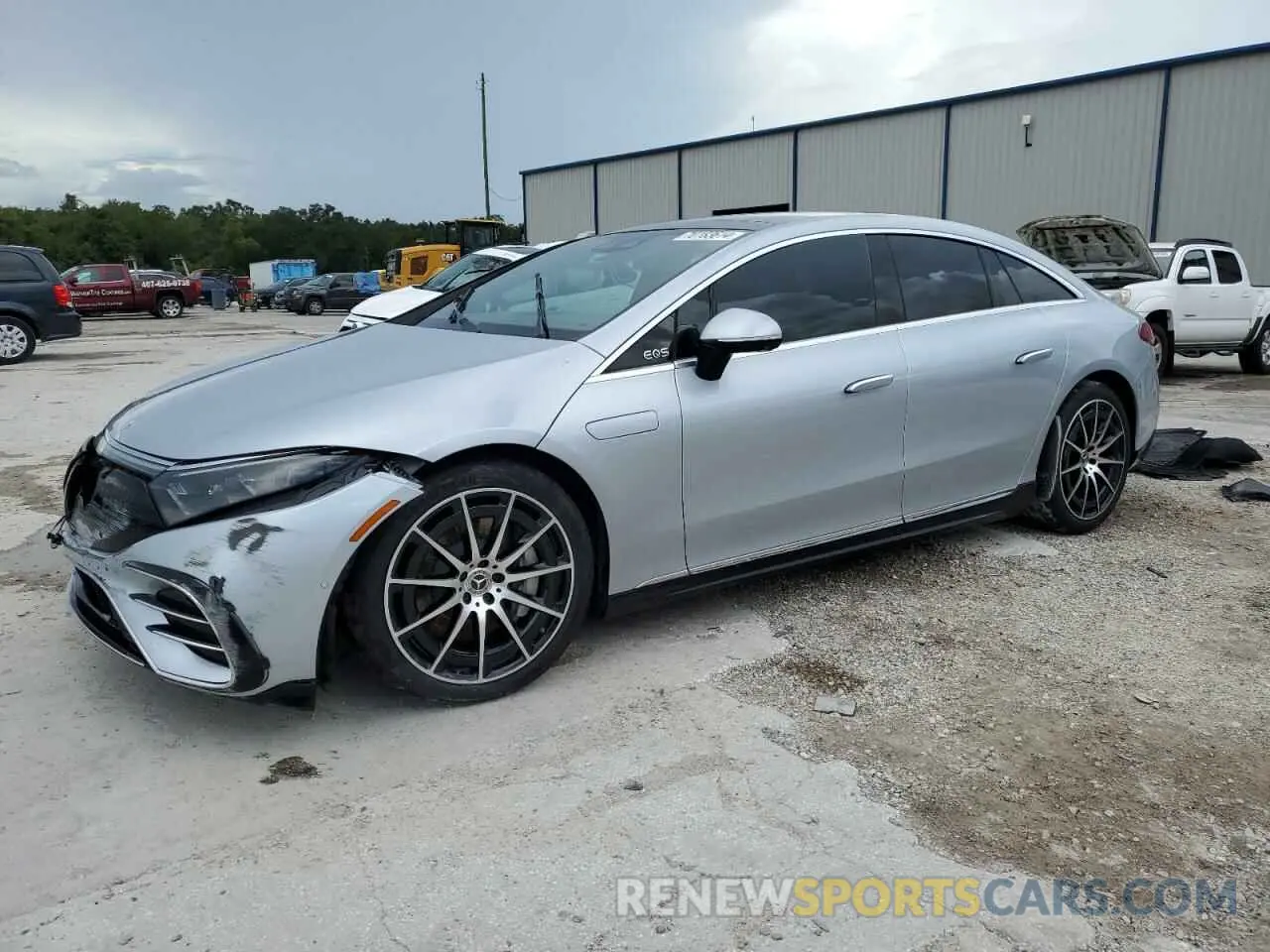 1 Photograph of a damaged car W1KCG2DB7NA005218 MERCEDES-BENZ EQS SEDAN 2022